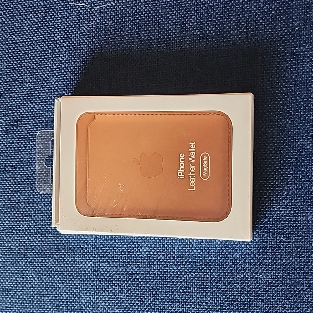 iPhone leather wallet